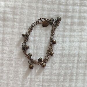 Elegant Gold Charm Bracelet